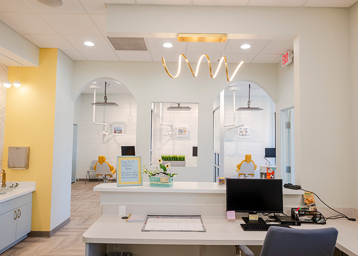 Dental Reception Desk